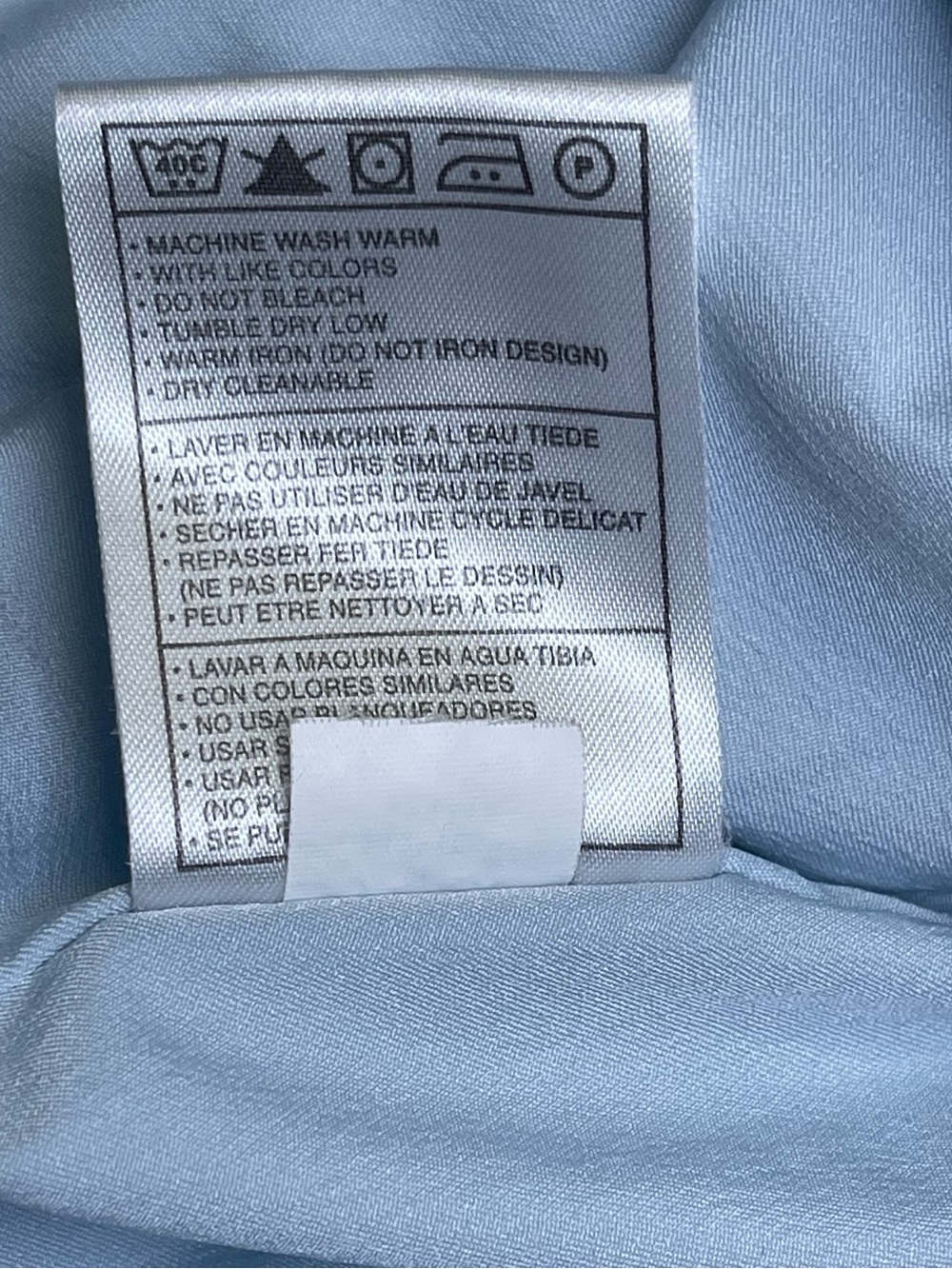Nike Golf Therma-FIT Women's Fleece Vest – Ice Blue, Size L (12-14) - Picture 5 of 10